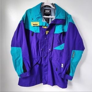 Vintage Helly Hansen Equipe Ski/Snow Jacket Size Medium